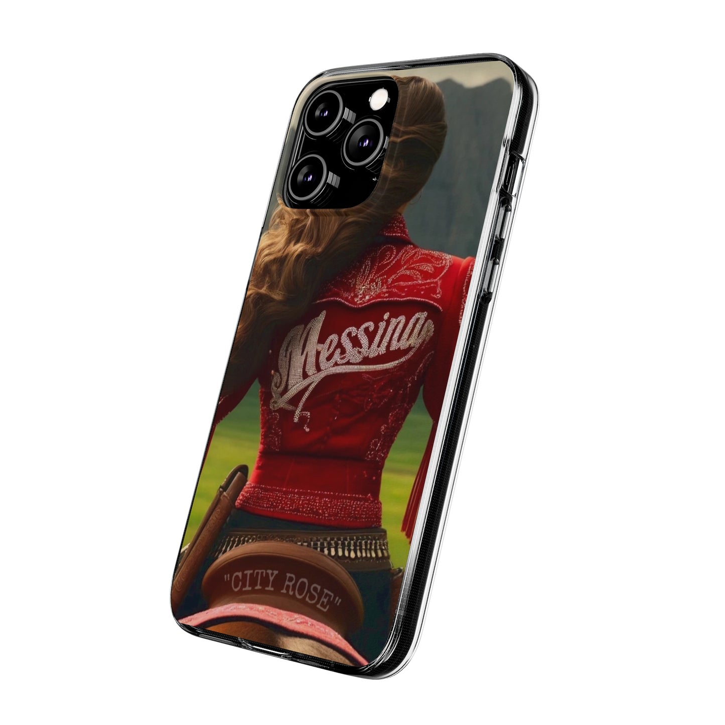 City Rose Cover Soft Phone Cases