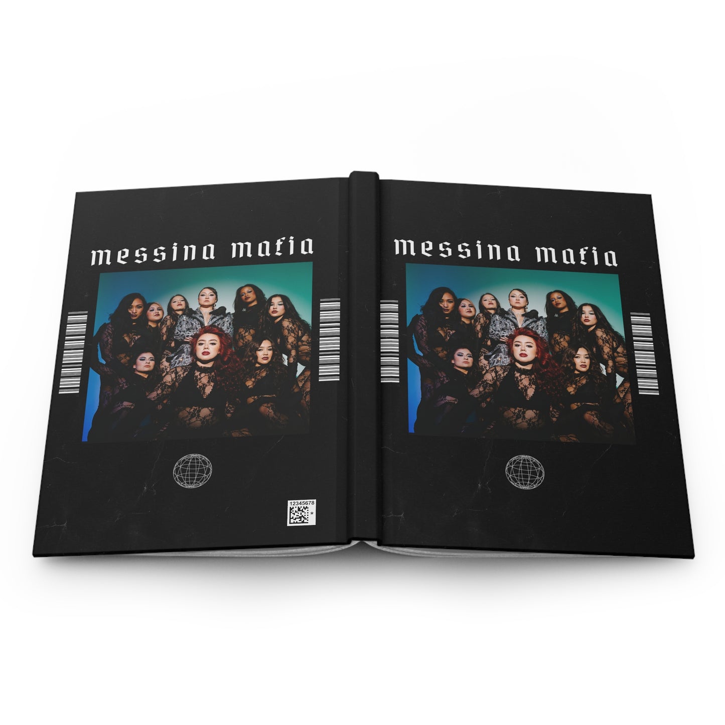 "Messina Mafia, Family Meeting"  ||| Hardcover Journal Matte