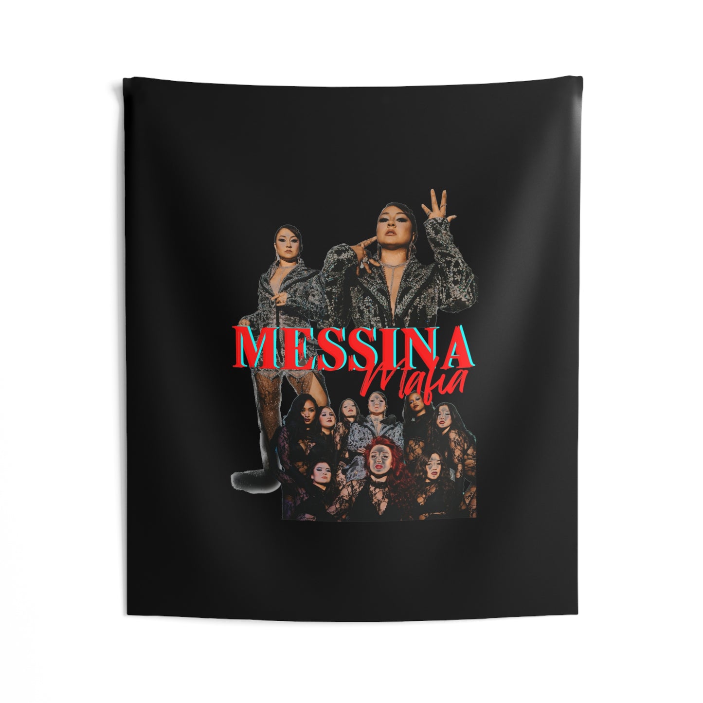 "Messina Mafia, Family is Everything" Indoor Wall Tapestries