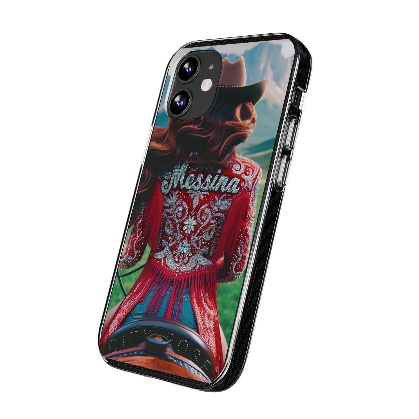 City Rose Cowgirl Soft Phone Cases