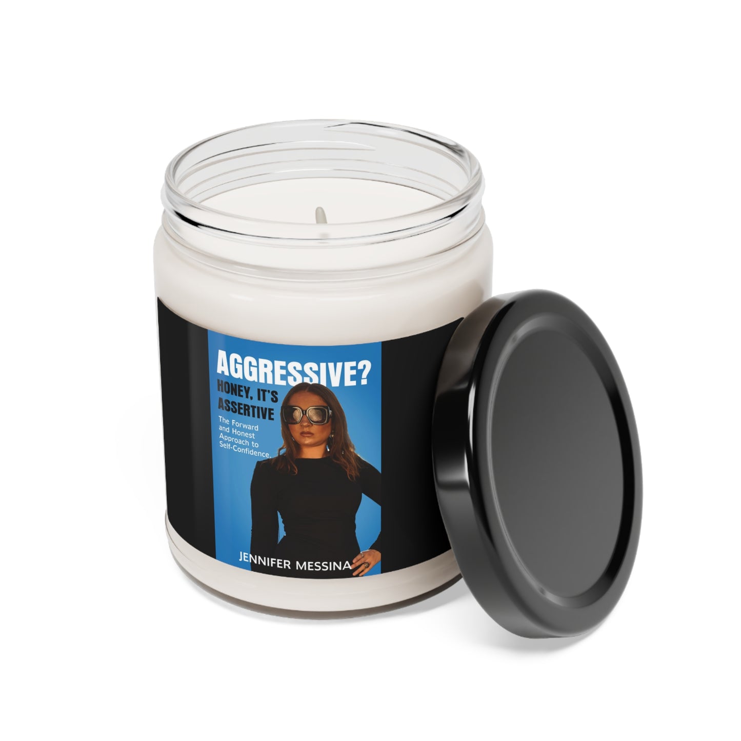 Assertive Honey || Scented Soy Candle, 9oz