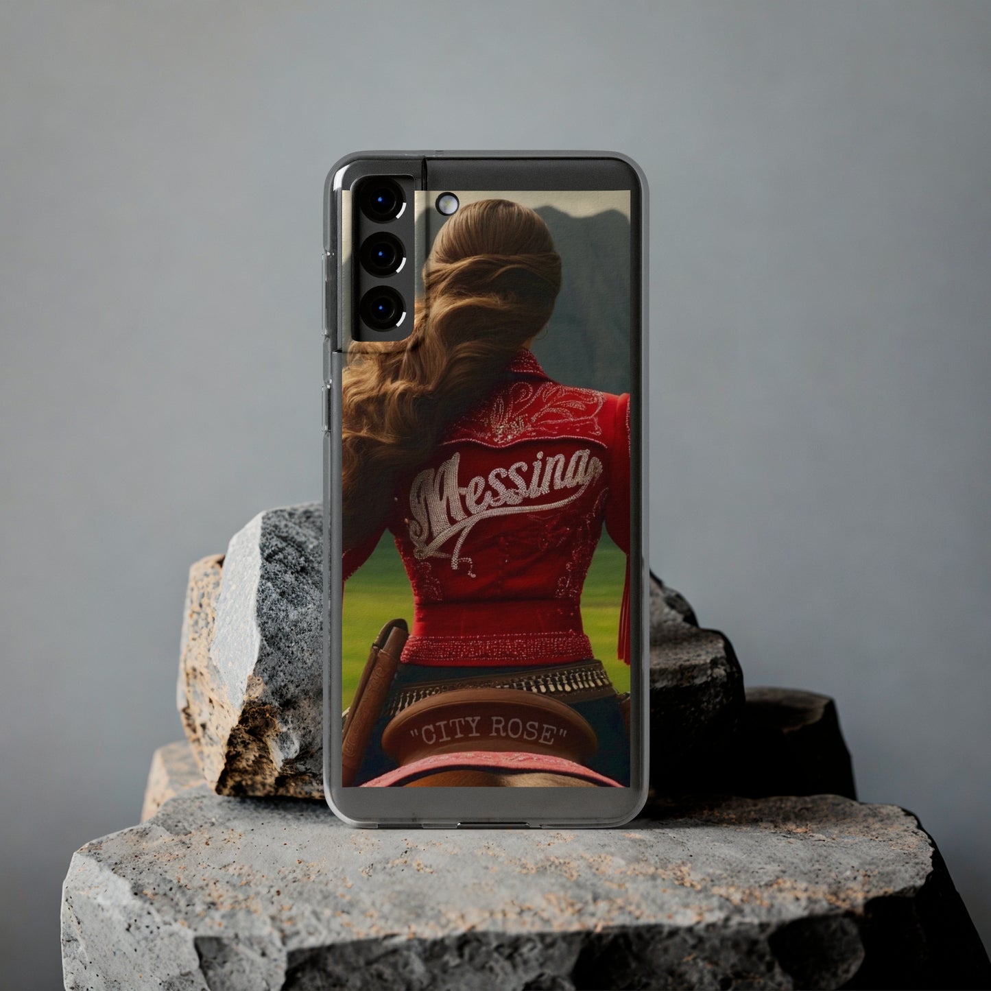 City Rose Cover Soft Phone Cases