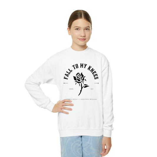 Fall To My Knees Youth Crewneck Sweatshirt