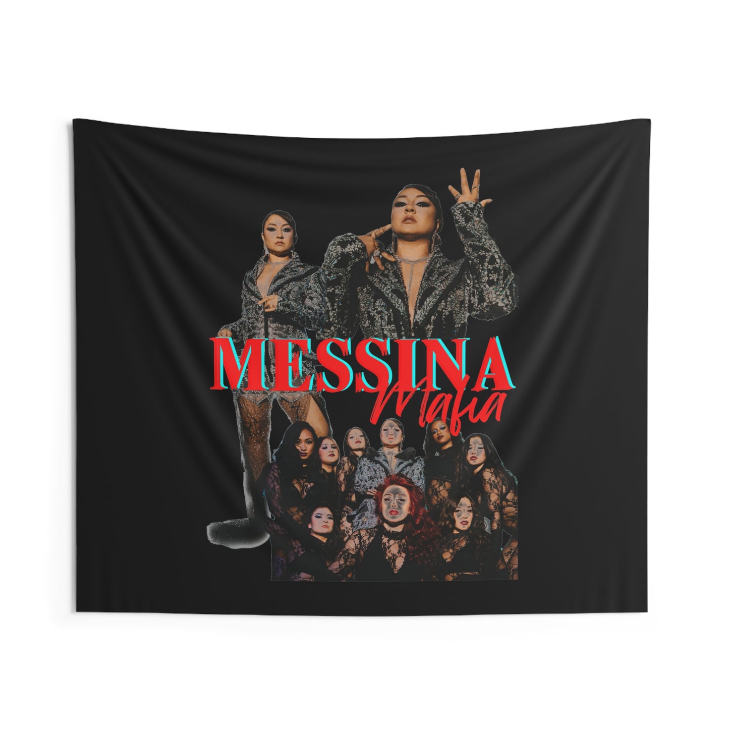 "Messina Mafia, Family is Everything" Indoor Wall Tapestries