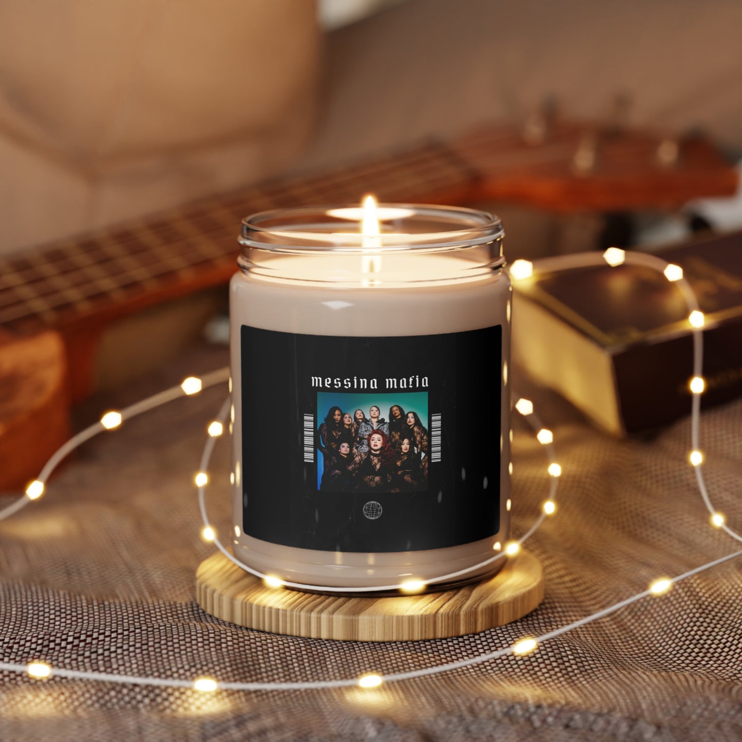 "Messina Mafia, Family Meeting"  || Scented Soy Candle, 9oz
