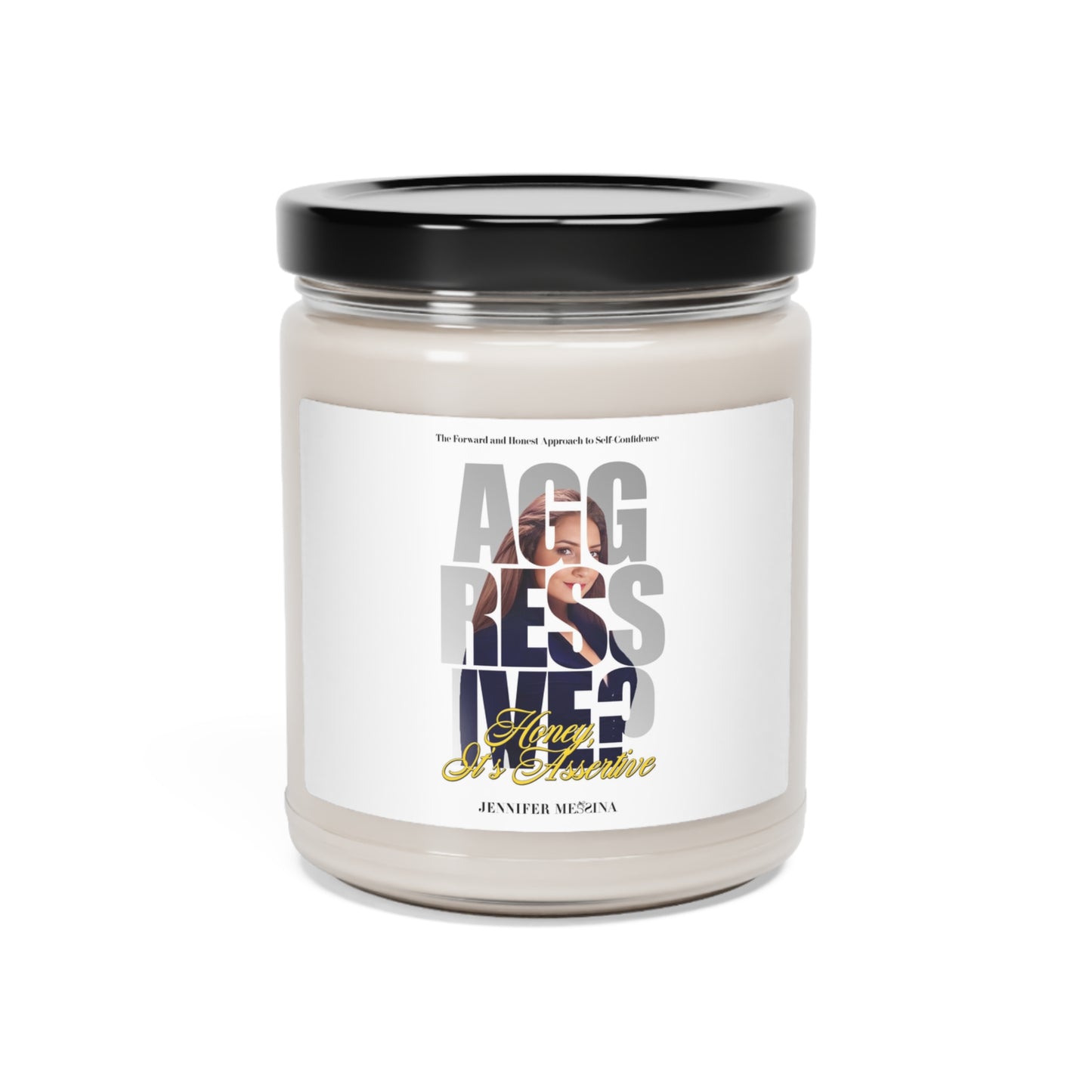 Aggressive Honey || Scented Soy Candle, 9oz