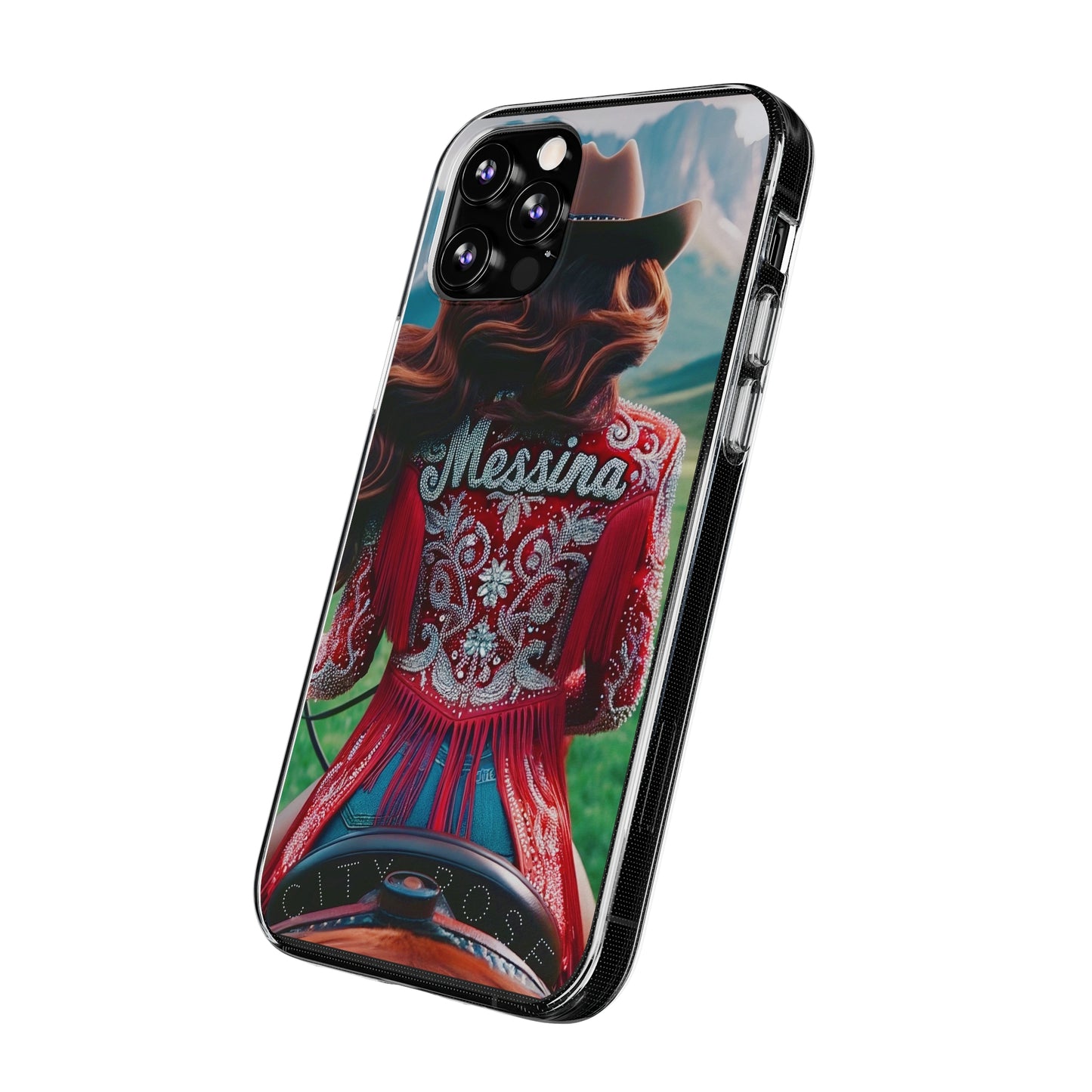 City Rose Cowgirl Soft Phone Cases