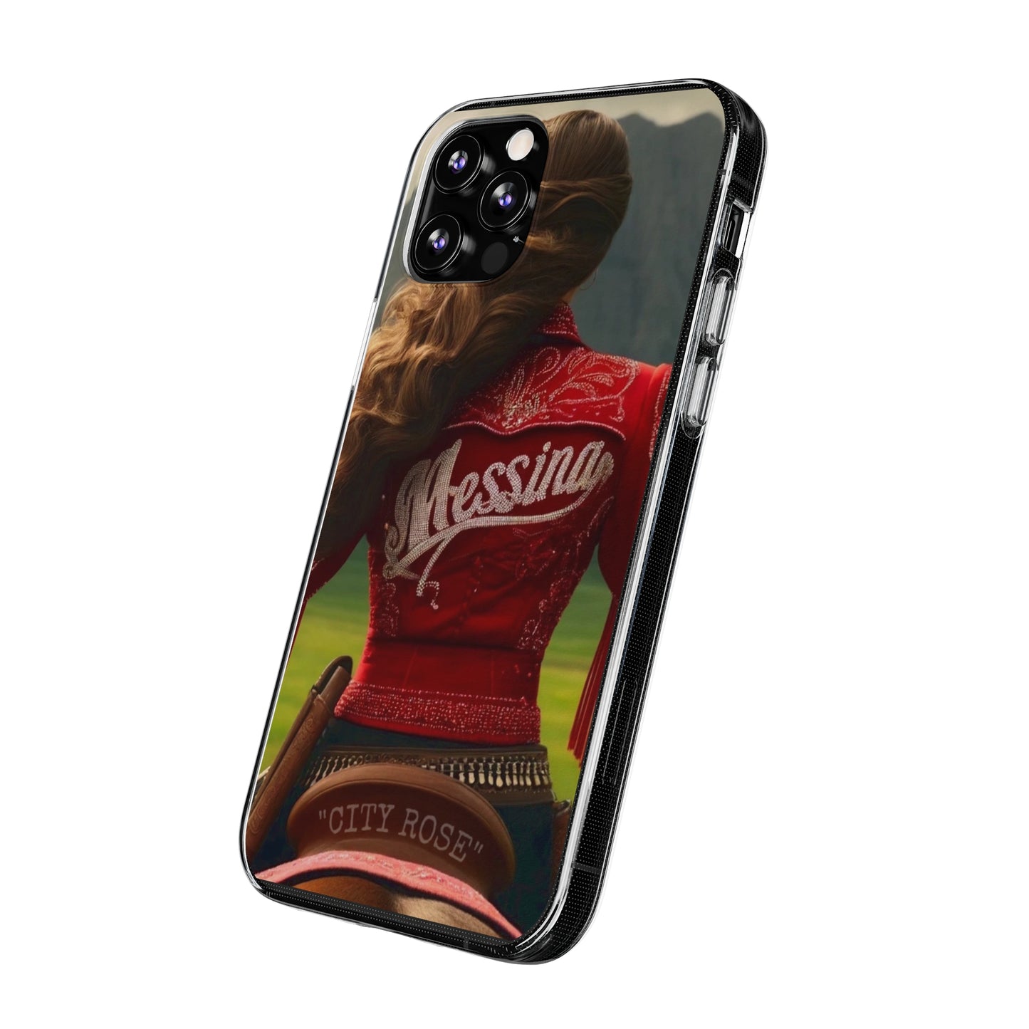 City Rose Cover Soft Phone Cases