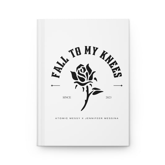 Fall To My Knees Hardcover Journal Matte