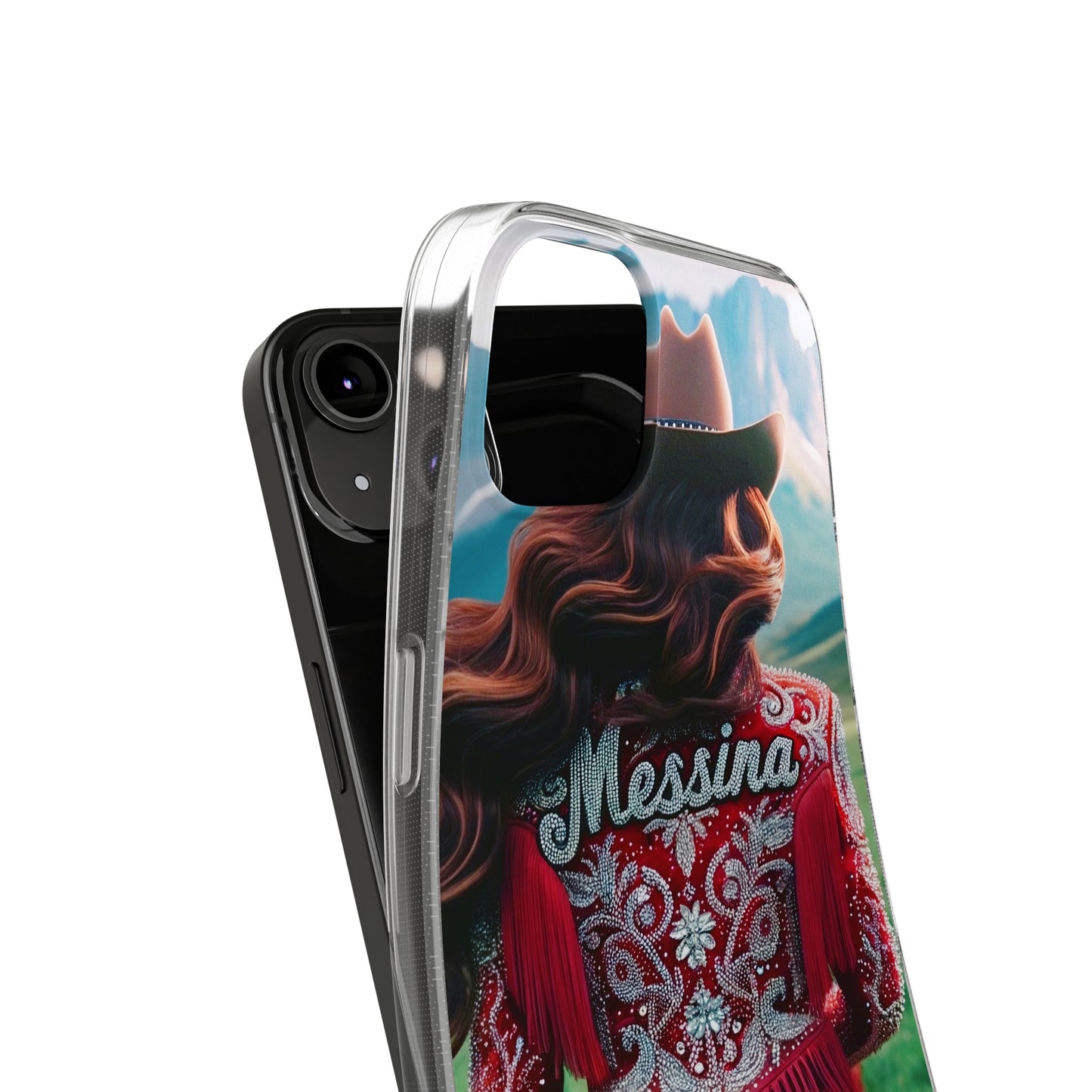 City Rose Cowgirl Soft Phone Cases