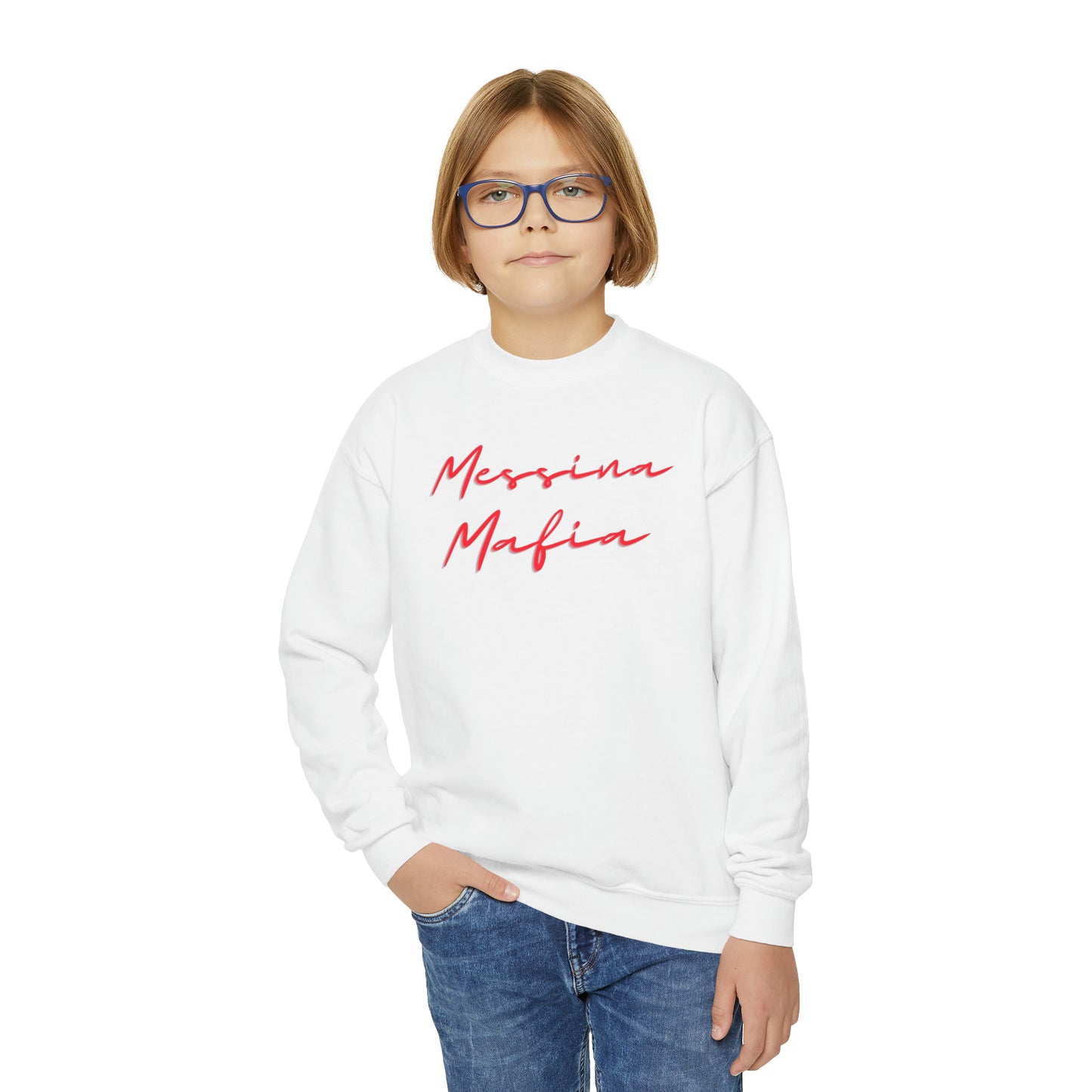 "The Namesake" Messina Mafia Youth Crewneck Sweatshirt