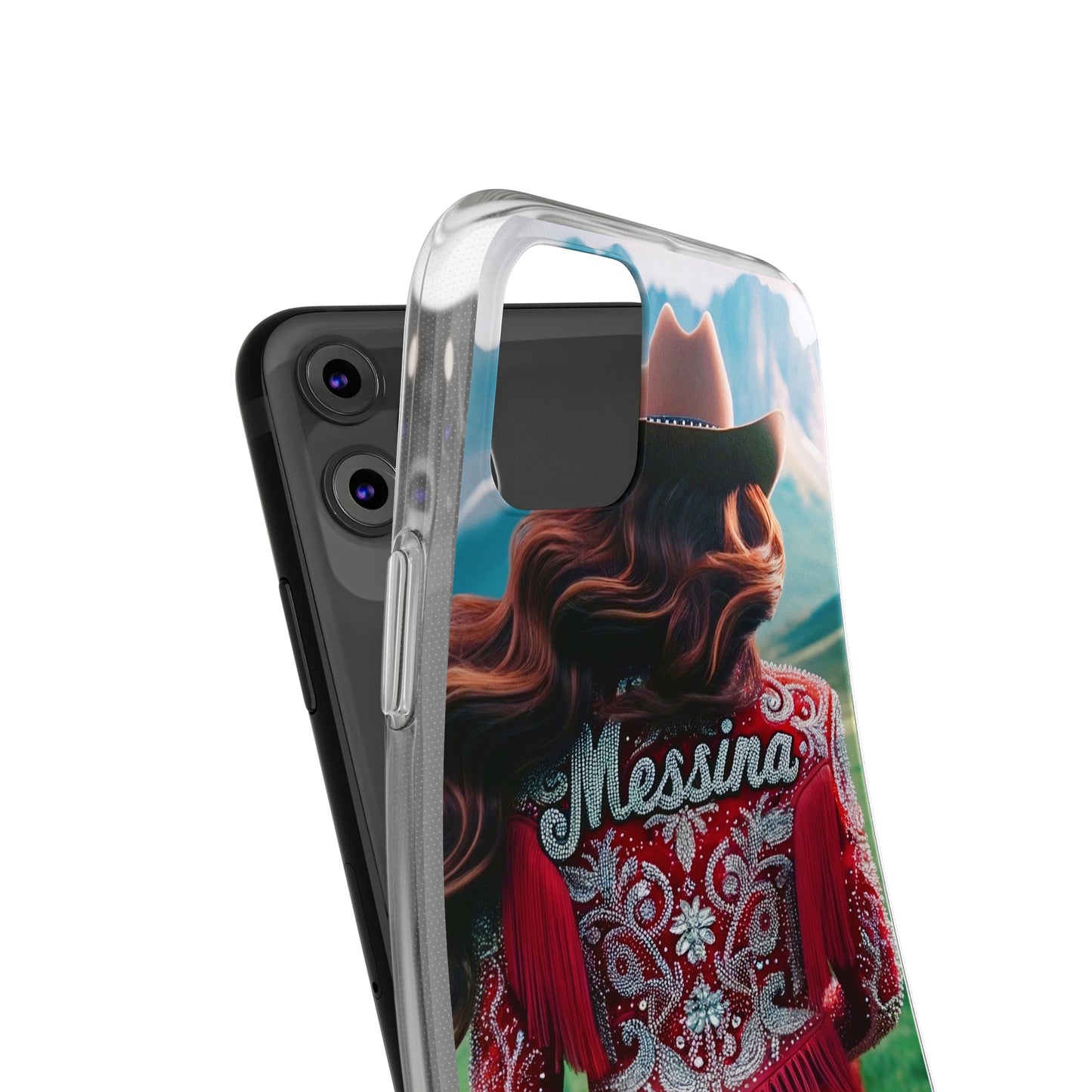 City Rose Cowgirl Soft Phone Cases