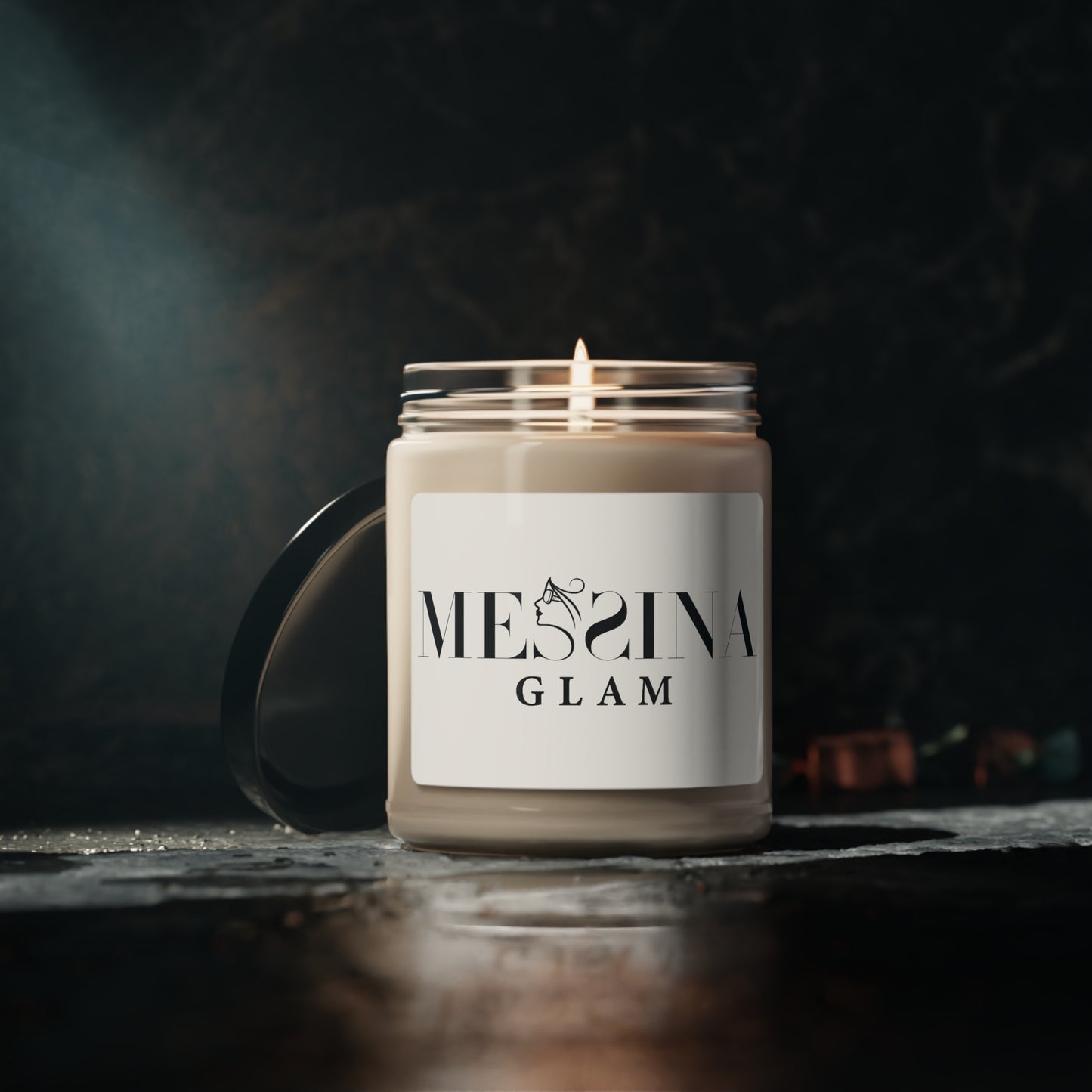 Messina Glam Scented Soy Candle, 9oz