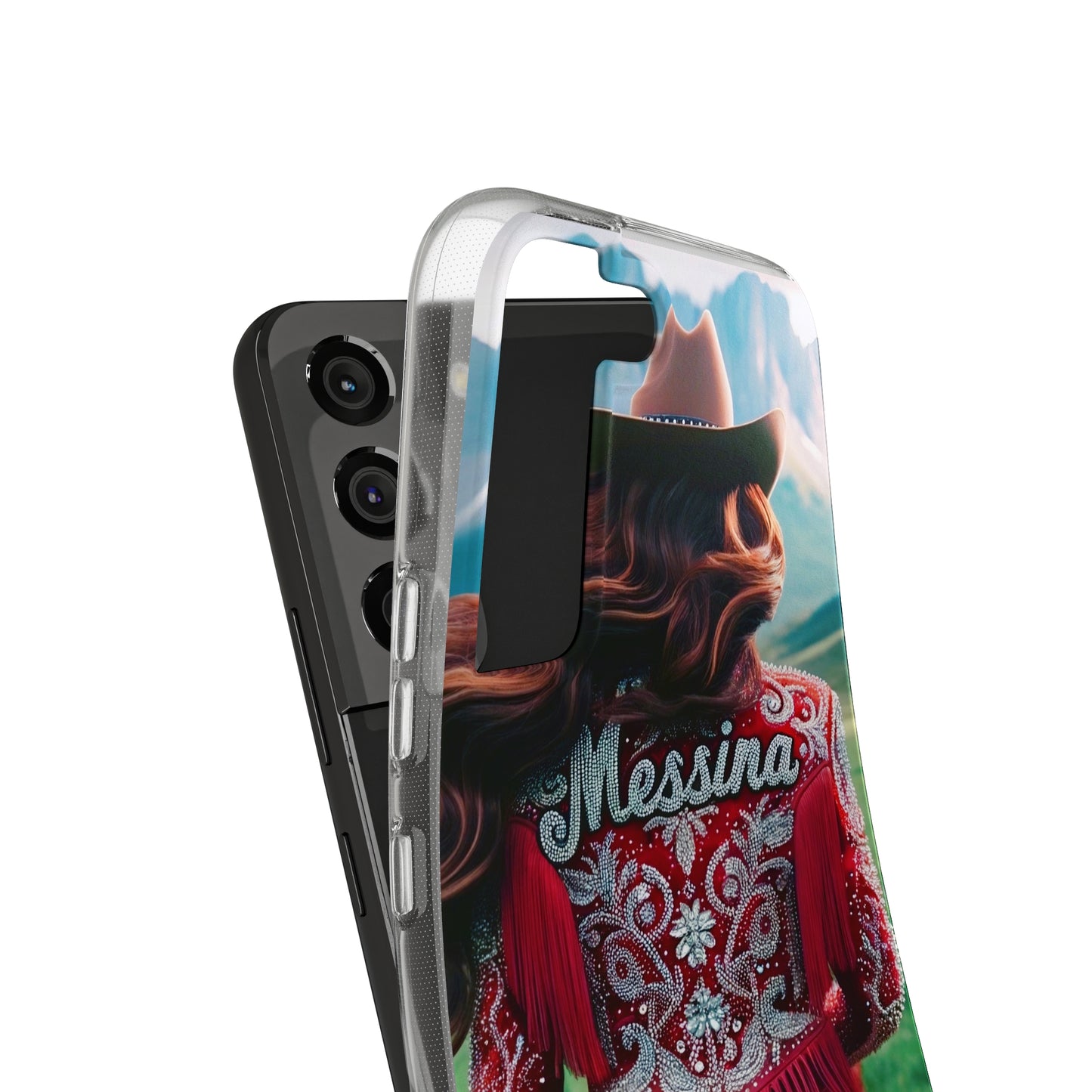 City Rose Cowgirl Soft Phone Cases