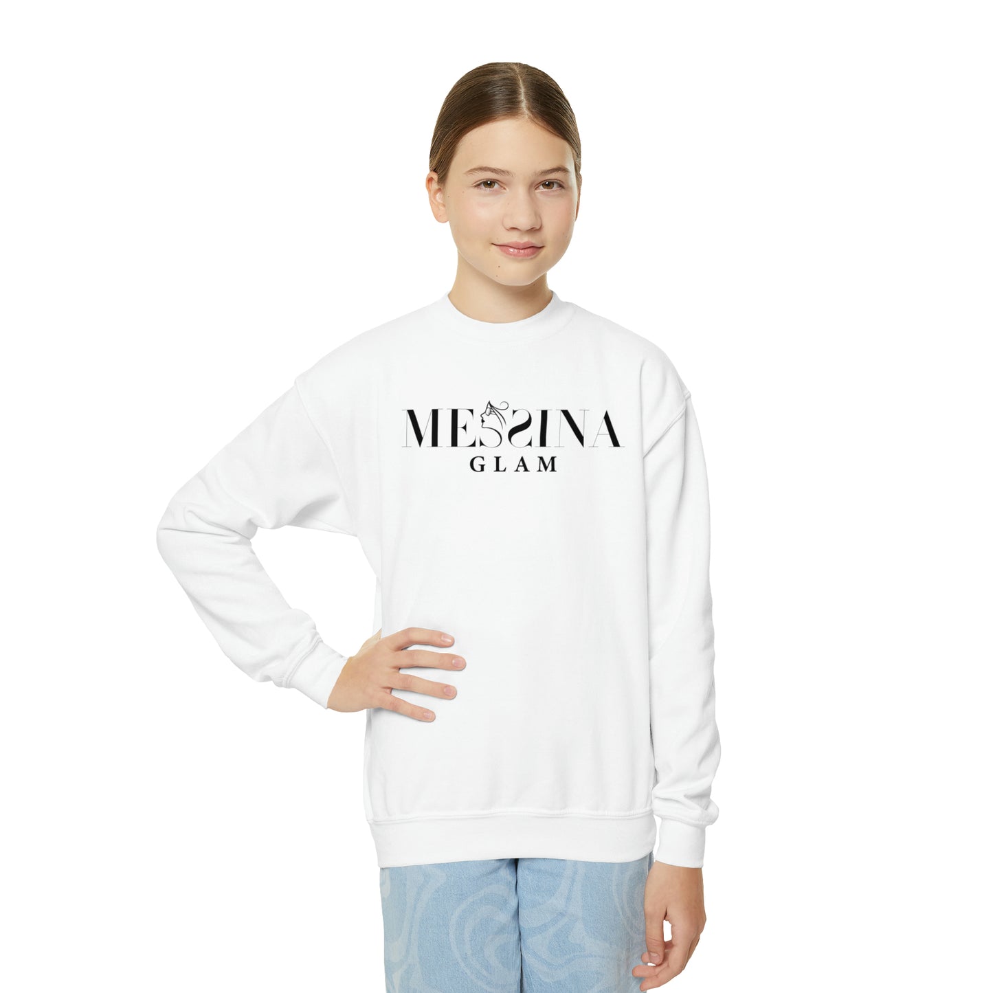 Messina Glam Youth Crewneck Sweatshirt