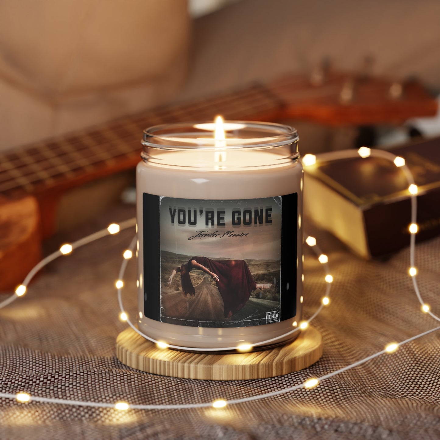 You're Gone || Scented Soy Candle, 9oz