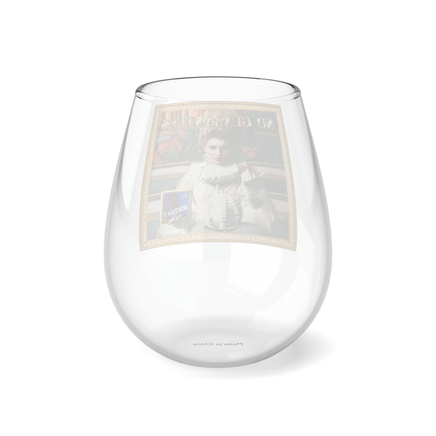No Guarantees | Stemless Wine Glass, 11.75oz