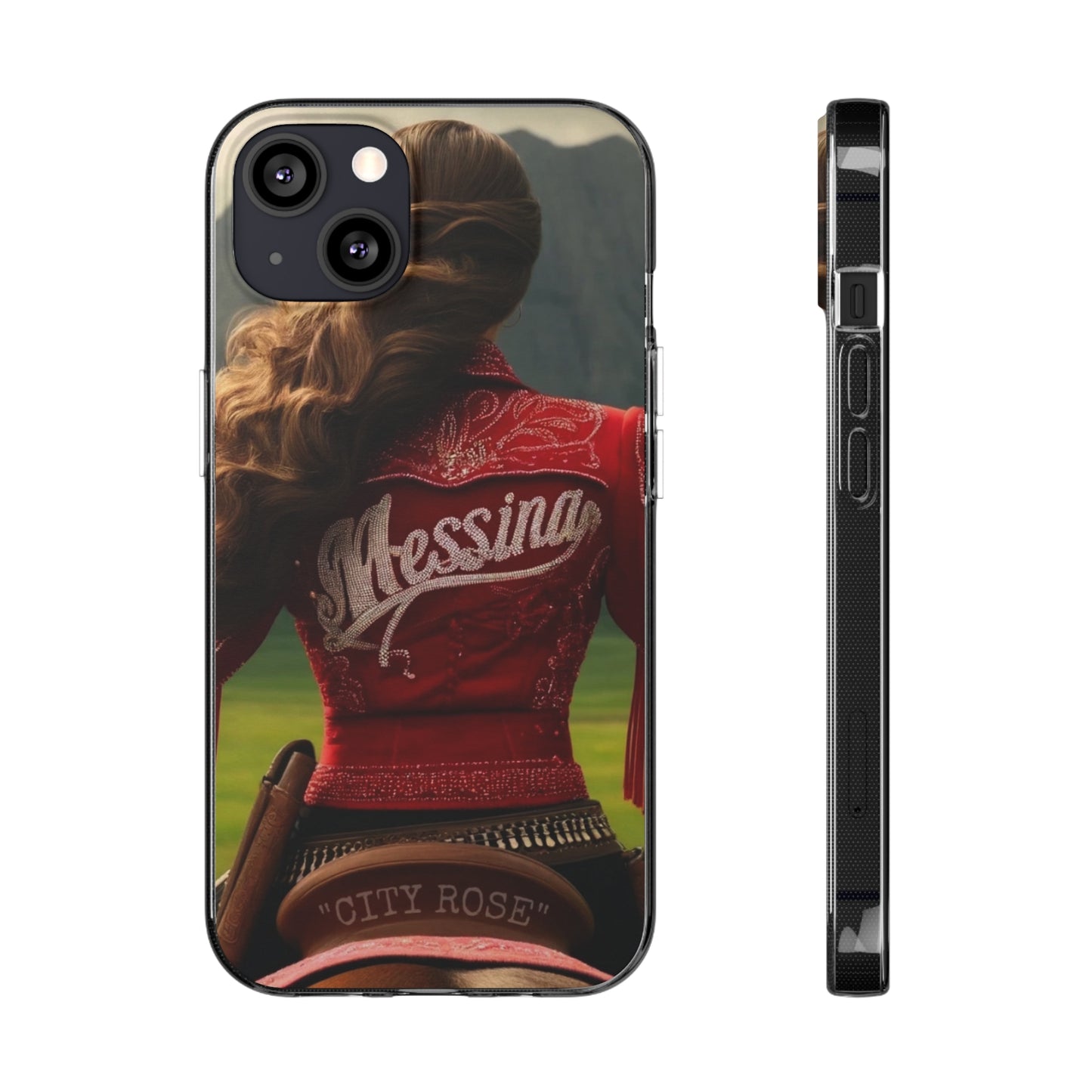 City Rose Cover Soft Phone Cases