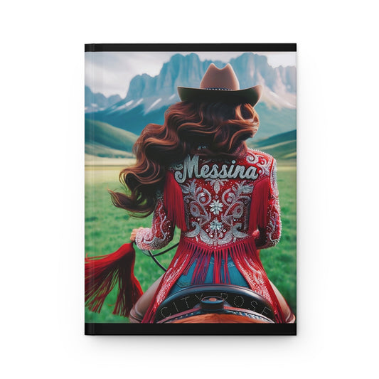 City Rose Cowgirl Hardcover Journal Matte