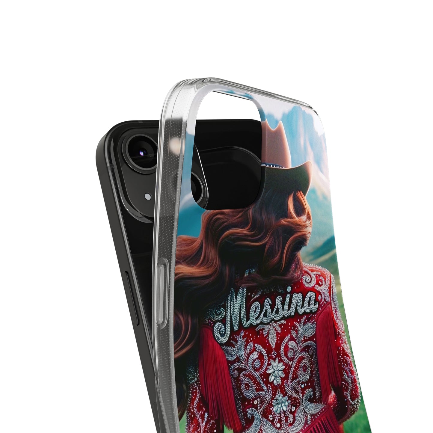 City Rose Cowgirl Soft Phone Cases