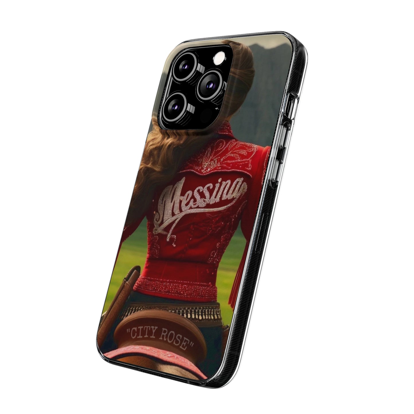 City Rose Cover Soft Phone Cases