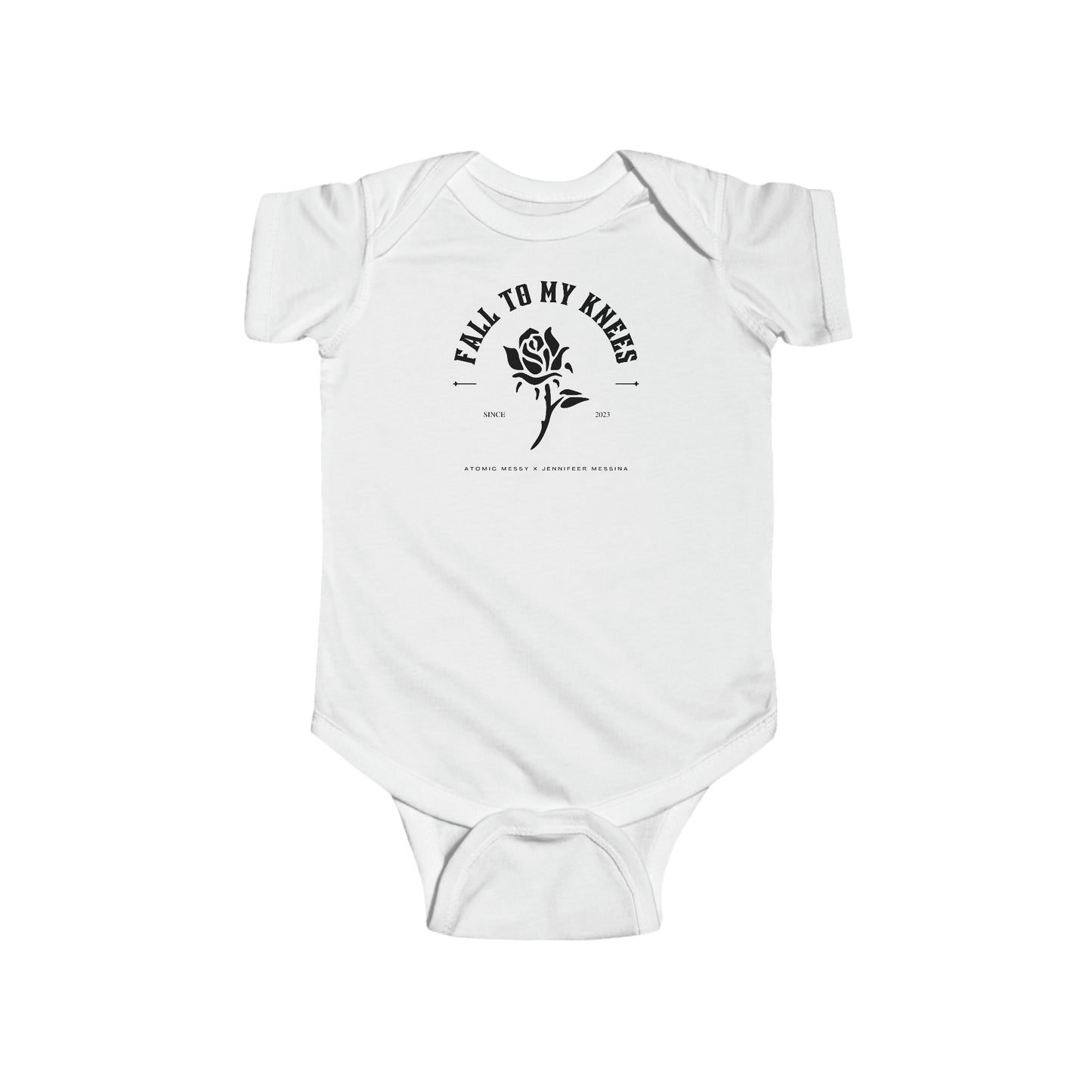 Fall To My Knees Infant Fine Jersey Bodysuit