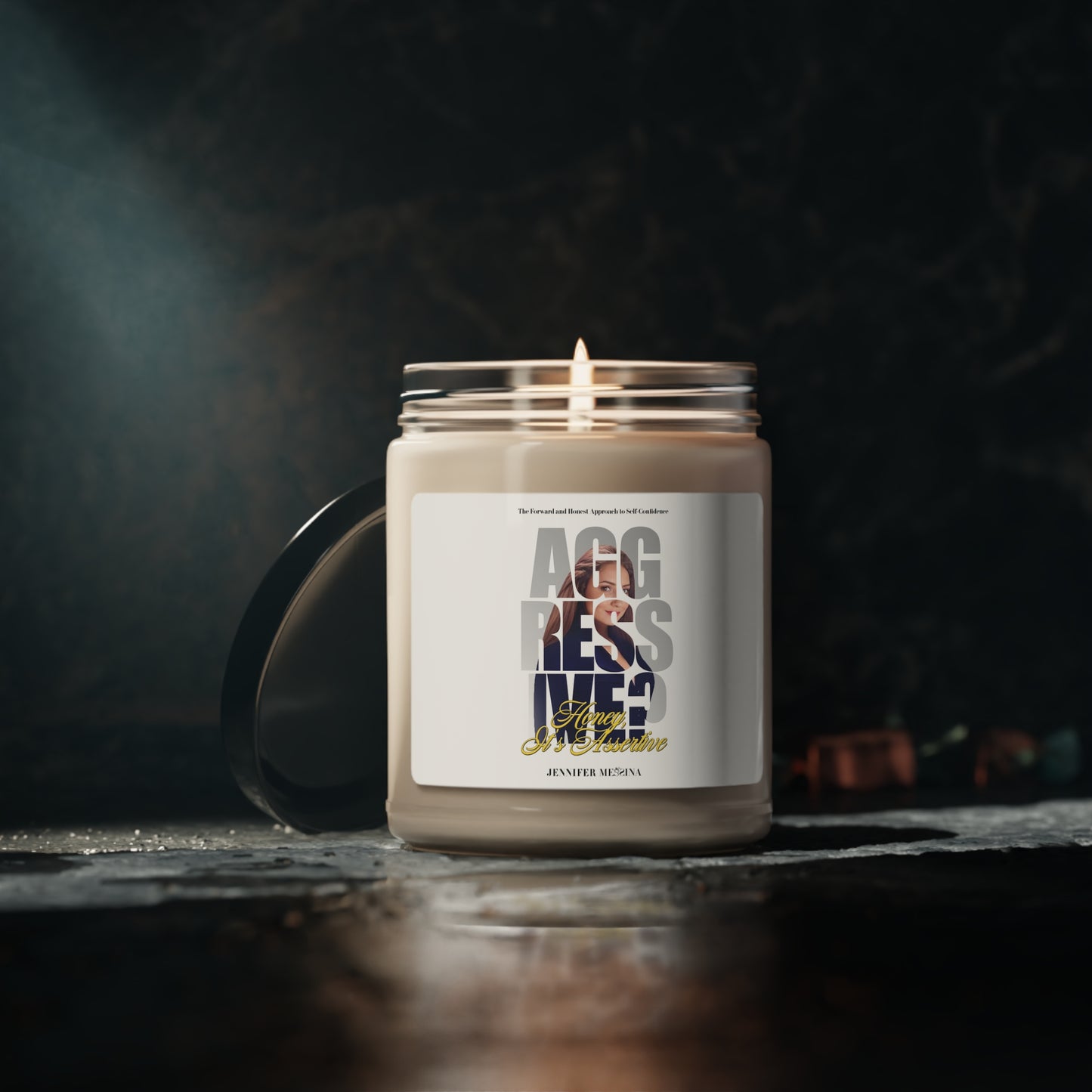 Aggressive Honey || Scented Soy Candle, 9oz