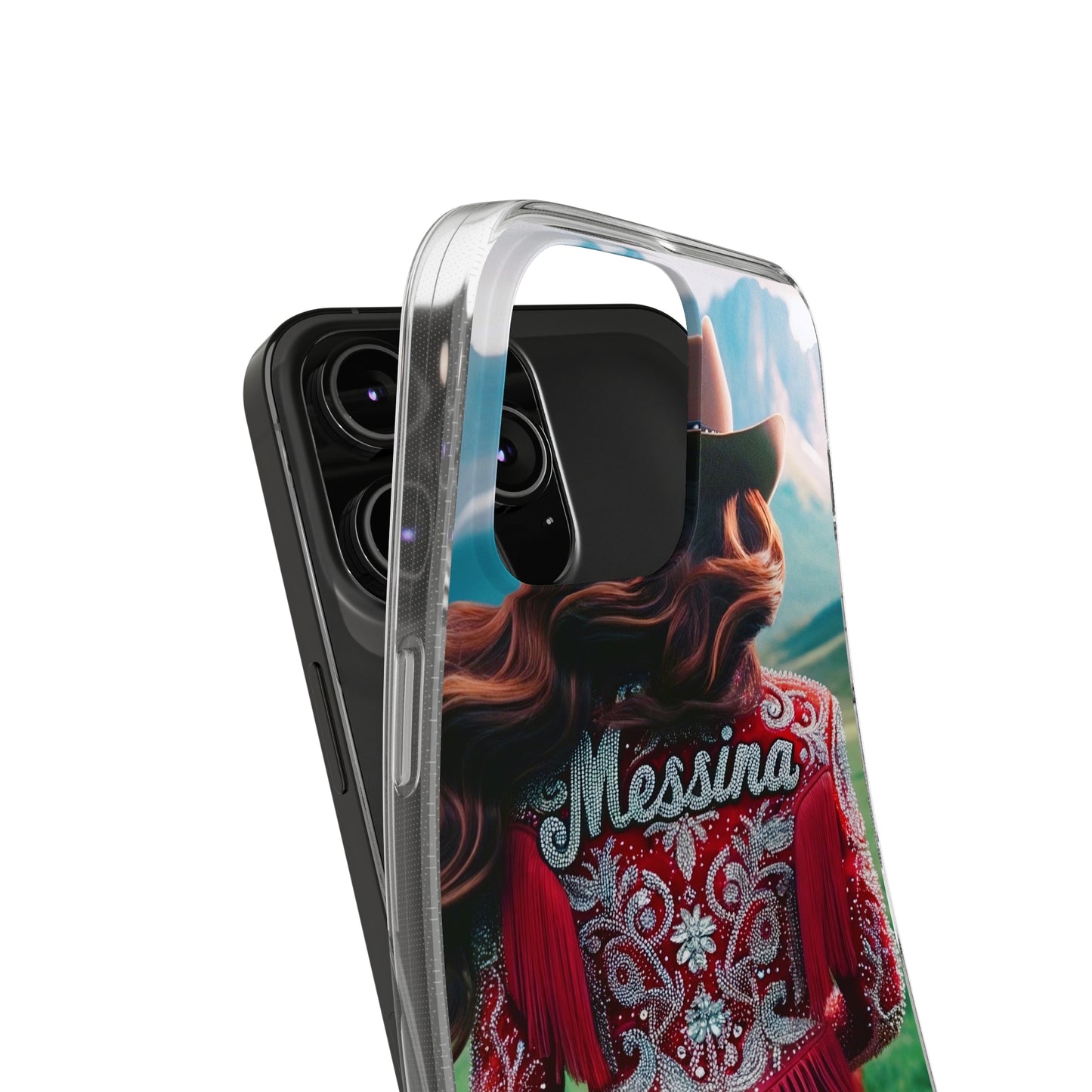 City Rose Cowgirl Soft Phone Cases