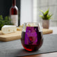 Fatale Rosa  | Stemless Wine Glass, 11.75oz