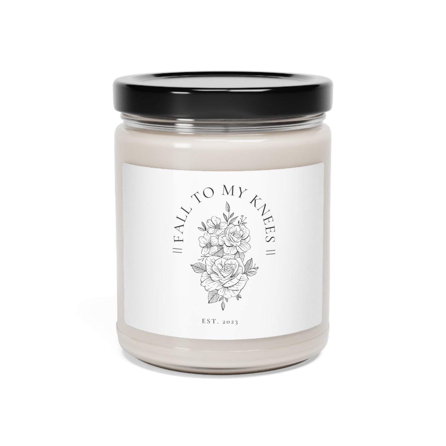 Fall To My Knees || Scented Soy Candle, 9oz