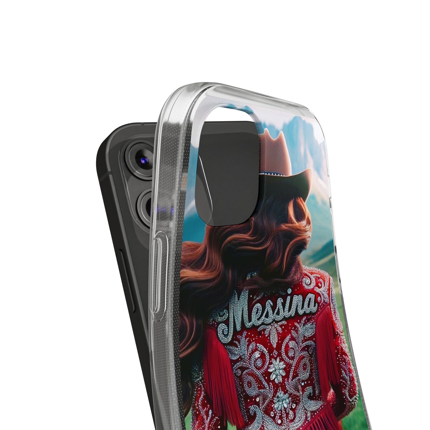 City Rose Cowgirl Soft Phone Cases