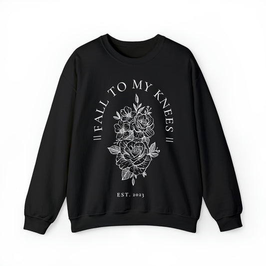 Fall To My Knees Unisex Heavy Blend™ Crewneck Sweatshirt