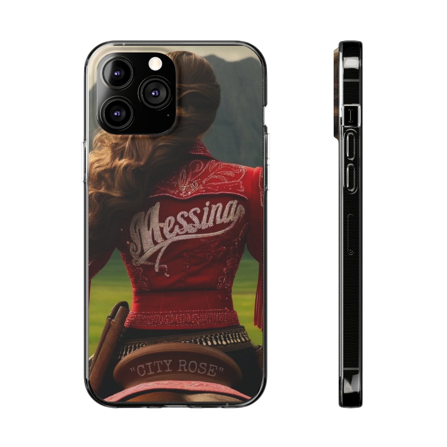 City Rose Cover Soft Phone Cases