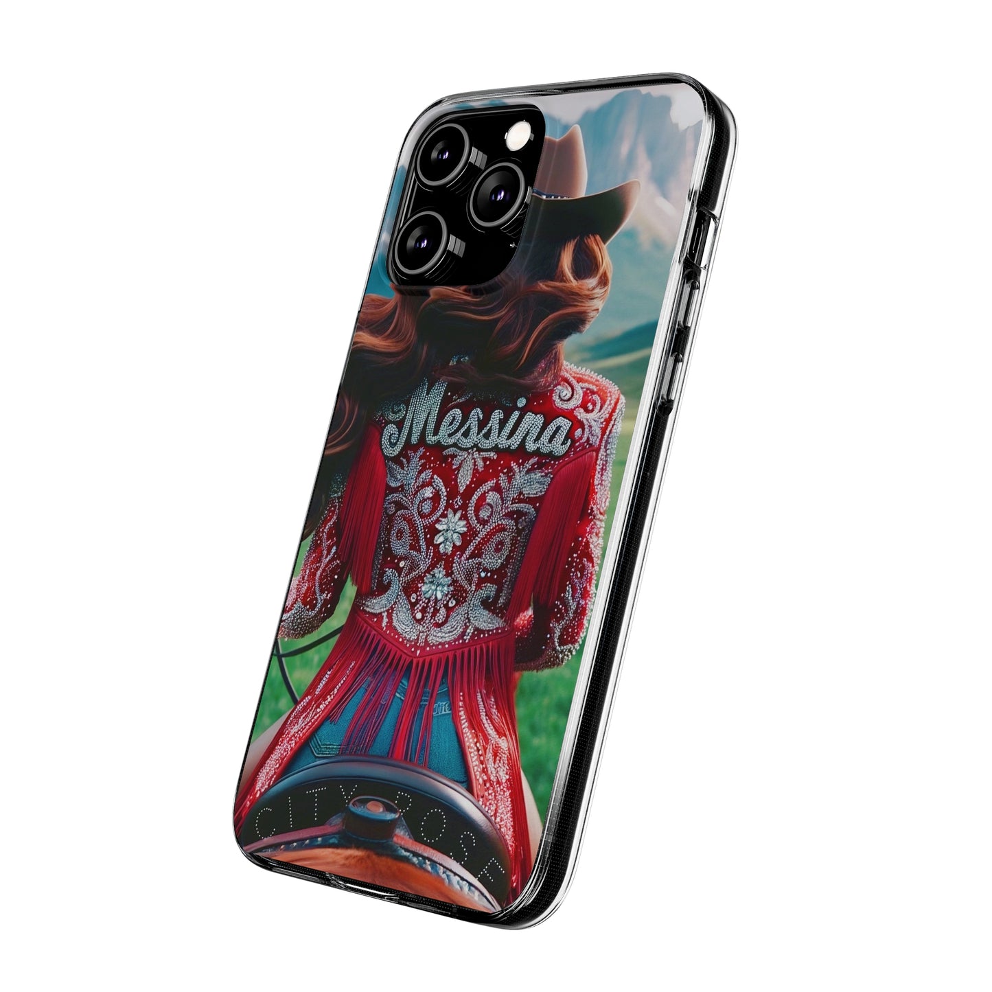 City Rose Cowgirl Soft Phone Cases